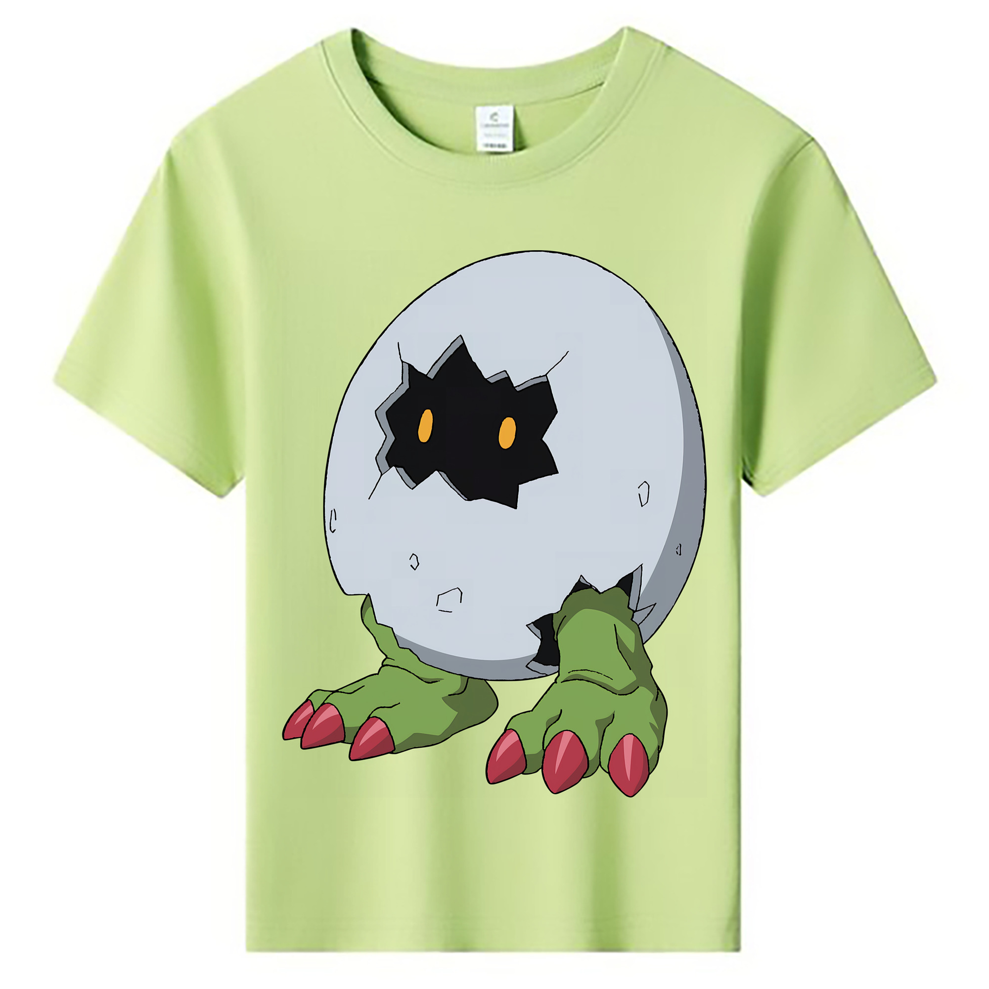 （画像用） Digimon デジタルモンスター/デジモン 綿100％キッズTシャツ（フロントプリント）